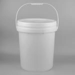 Empty Clear 5 Gallon Plastic Buckets Leak Proof  With Custom Logo