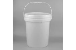 China Empty Clear 5 Gallon Plastic Buckets Leak Proof  With Custom Logo supplier