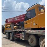 50t Air Conditioned Used Shacman Truck Crane QY50C With Max Speed 83km/H