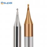 Fine Grain Tungsten Steel Solid Carbide 2Flutes Micro Diameter Ball Nose End Mills for sale
