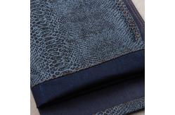 China 11oz 3 1 rht Snake Skin Print Elastic Stretchy Jeans Material supplier