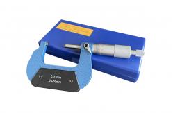 China 25-50mm Precise Outside Micrometer With Graduation 0.01mm For Quick Measurement supplier