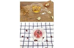 China OEM ODM Double Walled Glass Cups / Mugs With Infuser Basket supplier