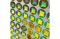 China 3D Printing Tamper Seal Stickers Hologram Sticker Label Carton Sealing supplier