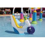 Children Water Park Play Game Fiberglass Water Spray Motorcycle For Splash Park for sale