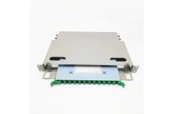China 1U 24C FTTH Termination Box , Fiber Optic Cable Termination Boxes supplier