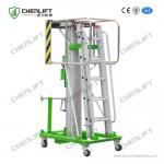 3.2m Platform Height 125kg Load Manual Winch Elevating Work Platform for sale