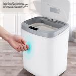 Automatic Sensor Trash Can 16L Recycler Kitchen Bin Rectangular Smart Bin Touchless Electric Waste Dust Bin USB Rechargeable for sale