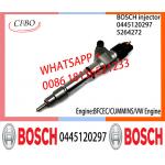 BOSCH 0445120297 Neutral Diesel Fuel Injector Assembly 0445120297 5264272 For BFCEC CUMMINS VW Engine for sale