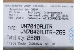 China High Side VN7040AJTR Integrated Circuit Chip 24A Load Drivers IC 40mOhm IC Chip supplier