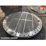 1.4541 Tube Plate EN10028-7 Forged Tubesheet For Heat Exchanger