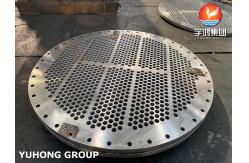 China 1.4541 Tube Plate EN10028-7 Forged Tubesheet For Heat Exchanger supplier