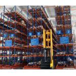 Adjustable Heavy Loading Capacity Pallet Racking System 5 Layers Blue Upright Frame for sale