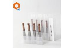 China M8 Three Teeth Thread End Milling Cutter HRC65 Tungsten Carbide Milling Bits supplier