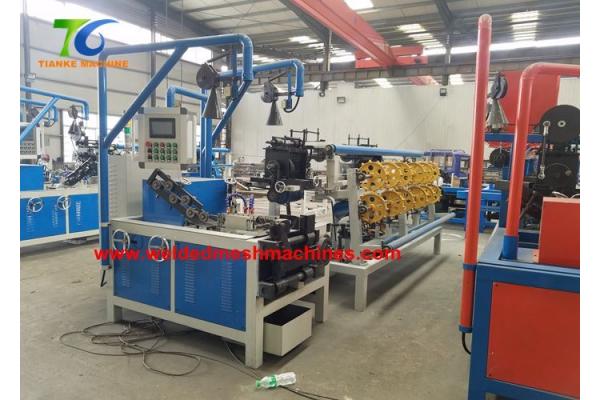 Galvanized Hook 25x25mm Mesh Panel Welding Machine 5.5KW