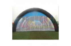 China Customized Mobile Lnflatable Paintball Tent Waterproof And Fire Retardant supplier