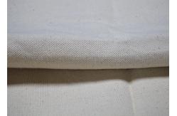 China Durable Spinning White 100 Cotton Canvas For Bags High Tear Strength supplier