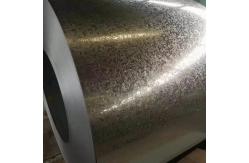 China Regular Spangle GI Steel Coil OD1000-1500mm Width 600-1250mm supplier