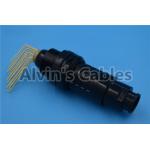 LEMO Series Connector 16 Pin CAB.M16.GLA / CKB.M16 16 Pin Medical Power Connectors PCB Mounting Connector for sale