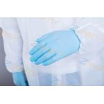 Rolled Cuff Ambidextrous Disposable Nitrile Gloves for sale