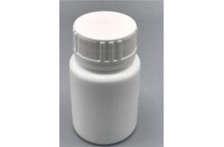China Medical Industrial Packaging Small Plastic Pill Containers With Screw Cap supplier