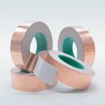 0.06mm Thick Mri Room Conductive Adhesive Copper Tape Customized Width for sale