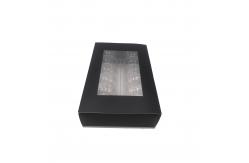 China Matt Lamination Disposable Macaron Box Sleeve Packaging With Plastic Insert supplier
