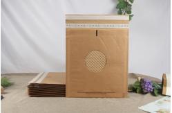 China Multi Layer Kraft Paper Bubble Bags Embossed Paper Logistics Delivery Bag supplier