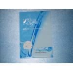 Blue Shinny Way Foil Cosmetic Packaging  Bag Rich Moisture For Special Mask for sale