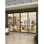 Modern Hurricane Proof Aluminum Sliding Doors Impack Glazed Sliding Door Customizable for sale