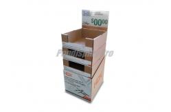 China 3 Trays Cardboard Shelf Display supplier