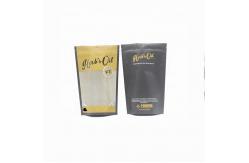 China EPI Biscuit Tear Notch Resealable Kraft Paper Bag With Transparent Window supplier