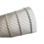 Rolling Shutters Architectural Wire Mesh with Steel Rod And Cable Rope Wire for sale