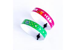 China Custom PVC Wristbands for Events Promotions Waterproof supplier