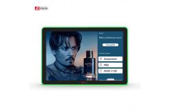 China RJ45 Room Scheduling Touch Screen , IPS Screen Conference Room Availability Display 10Inch supplier