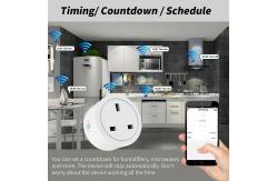 China WIFI UK Power Socket Plug Aleax Timing Tuya Zigbee Wall Socket supplier