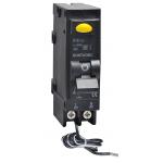 10KA Insert  Type RCBO Circuit Breaker  Single Phase 1P+N IEC61009 Up 40A Black Color for sale