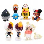 3D Printed Animal Vinyl Figures Toys Non Phthalate PVC Material ODM for sale