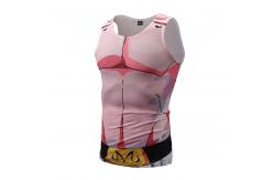 China 93.2% Polyester Majin Buu Custom Anime T Shirts Sublimation Printing supplier