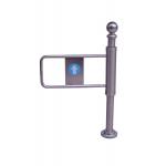 Mechanical Hand Push Electronic Turnstiles Single Direction Entrance Security Gates