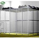 Diy Modular Cleanrooms Environment With Antistatic Curtain for sale