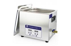 China Medical Tools Heated Ultrasonic Parts Cleaner Digital Timer 10.8 Liter supplier