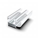 Shiny Silver T3 2.0mm Anodized Aluminum Profiles System for sale