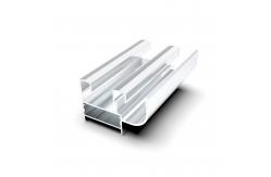 China Shiny Silver T3 2.0mm Anodized Aluminum Profiles System supplier