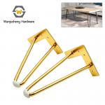 Metal Wire Hairpin-Style Heavy Duty Table Leg Bracket with Easy Installation for Caf and Kitchen Dining Tables for sale