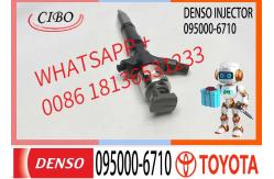 China High Quality Fuel Injector  095000-7820 095000-6710 095000-7010  23670-30120 supplier