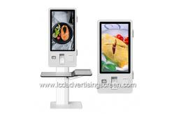 China 32 Interactive Capacitive Touch Self Service Kiosk For Restaurant supplier