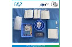 China Customized Angiography Drape Pack SMS PP PE Viscose Material supplier