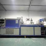 Used Automatic Plastic Cup Thermoforming Machine Disposable Pet PS Cup Cover Machine