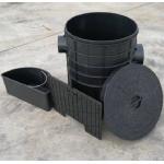 Kitchen Plastic Grease Trap Rural Plastic Oil Trap Plastic Underground Tanks for sale